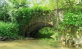 04 Petosino. Ponte della ferrovia sul ruscello Rigòs